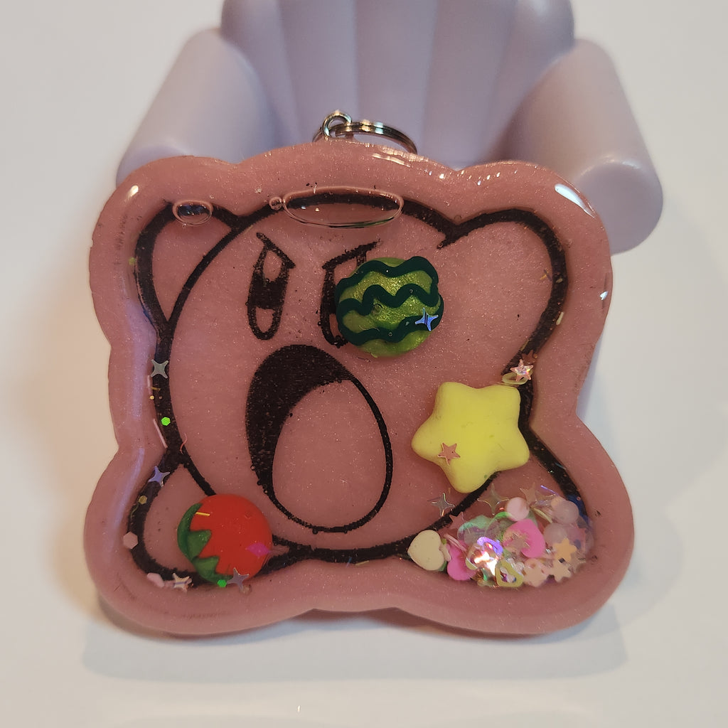 Kirby Shaker Keychain / Bag charm