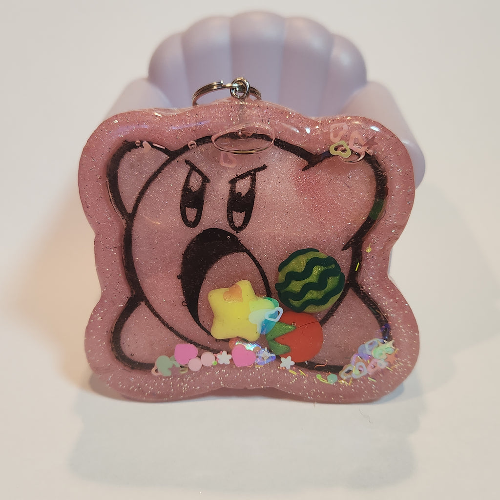Kirby Shaker Keychain / Bag charm