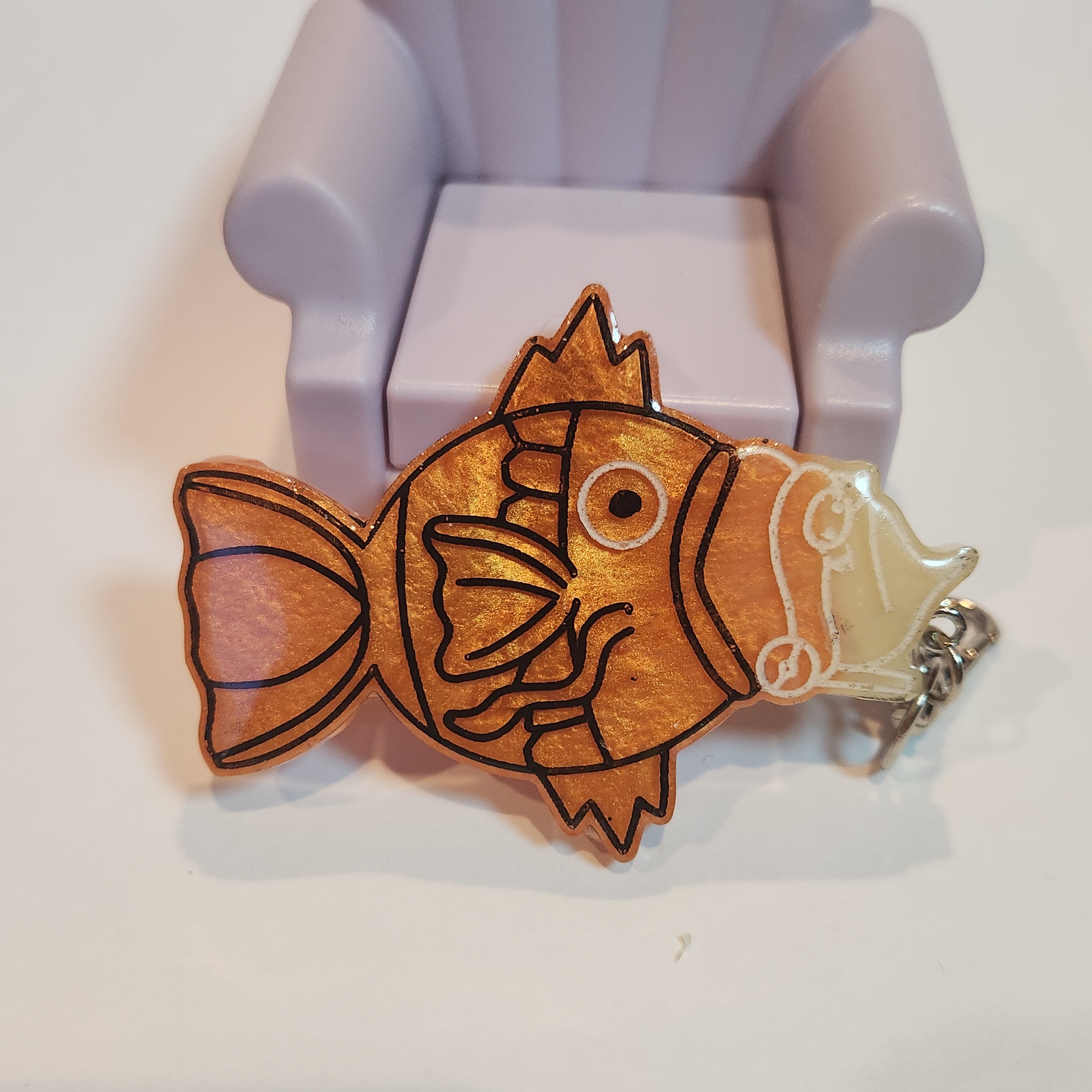 Magikarp Taiyaki ice Cream Keychain / Bag Charm