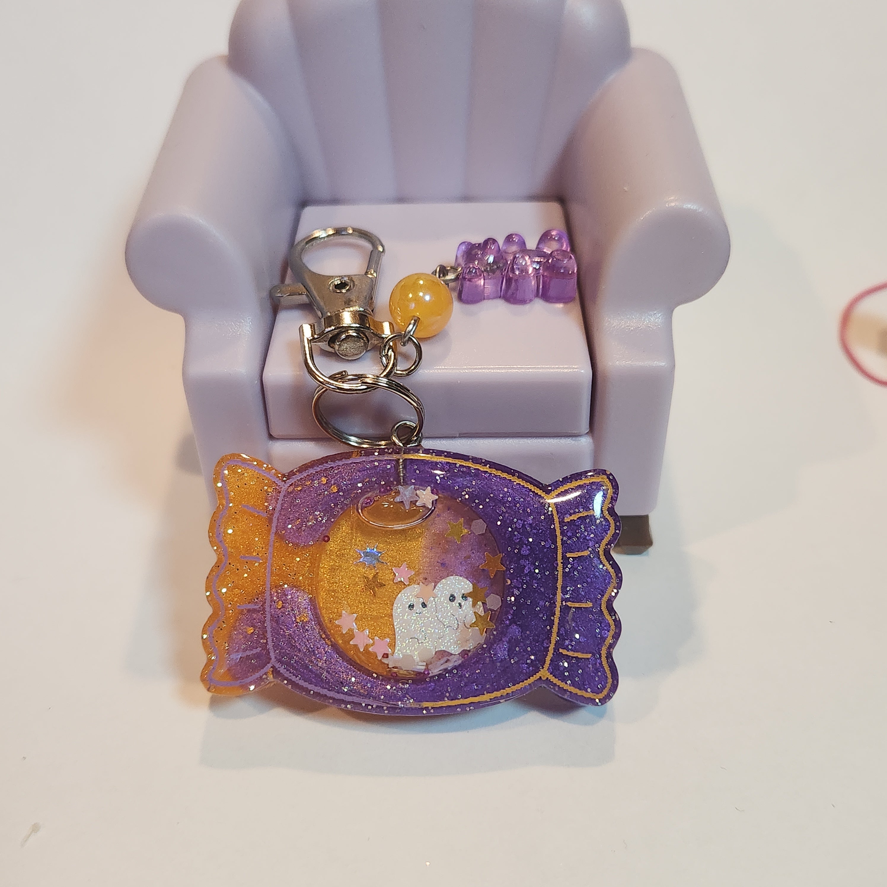 Candy Shaker Keychain / Bag Charm