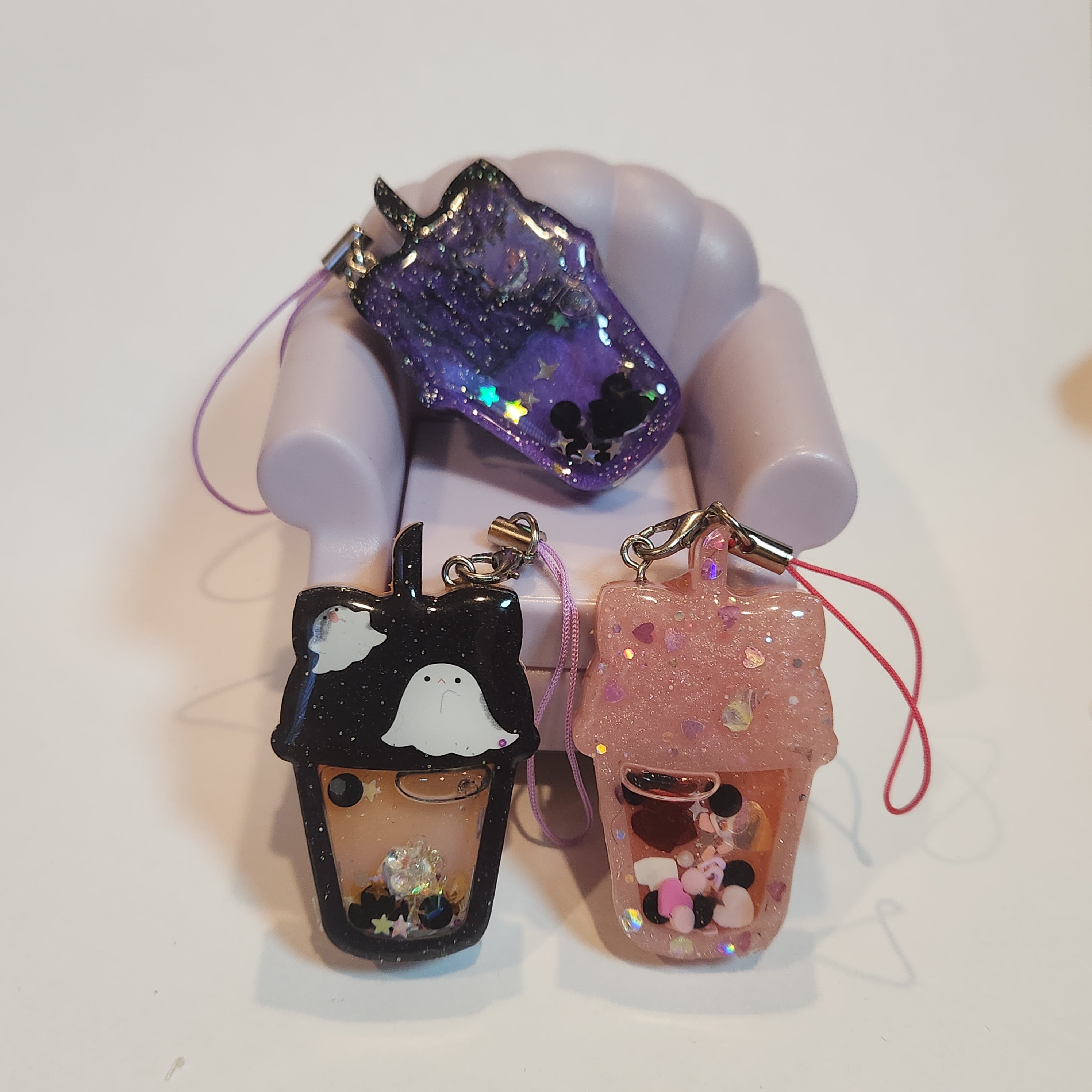 Cat Shaker Keychain / Bag Charm